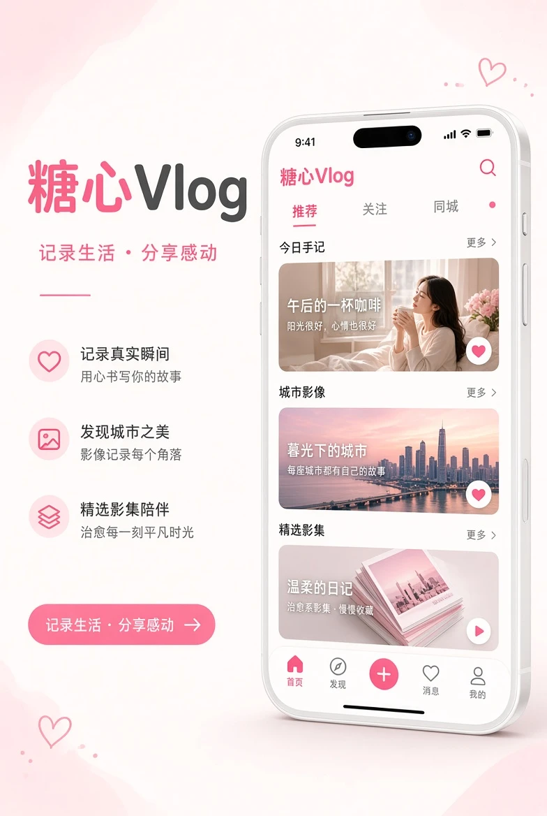 糖心移动应用界面